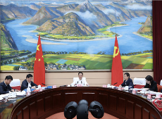 王予波主持召开省政府党组会议常务会议