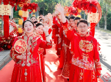 这场集体婚礼推动中外文化双向交融