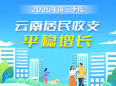 数读云南丨前三季度云南居民收支平稳增长